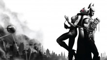 Download Batman & Catwoman PS Vita Wallpaper