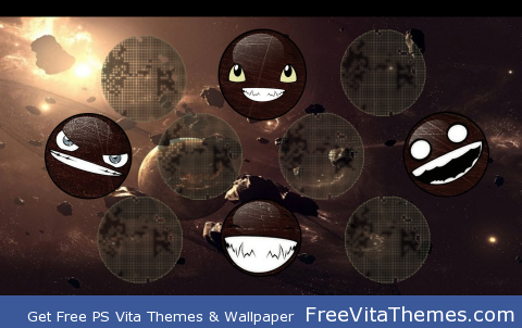 Face Comets PS Vita Wallpaper