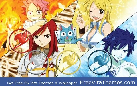 Fairy Tail PS Vita Wallpaper