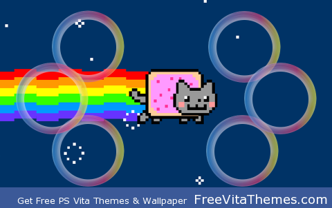 Nyan Cat PS Vita Wallpaper