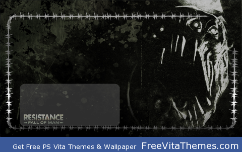 Resistance Fall of Man Lock Screen PS Vita Wallpaper