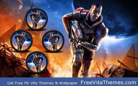 Mass Effect 2 PS Vita Wallpaper