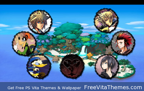 Kingdom Hearts Chained to Fate PS Vita Wallpaper