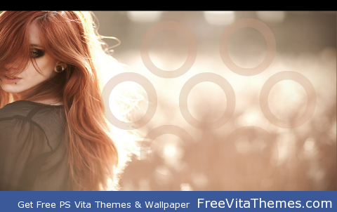 Beautiful Goth Singer PS Vita Wallpaper
