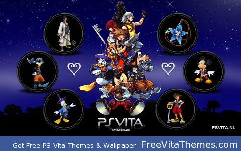 Kingdom Hearts PS Vita Wallpaper