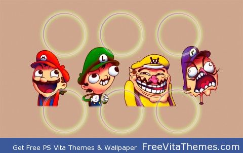 Super Mario Bros PS Vita Wallpaper