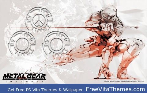 Metal Gear Solid PS Vita Wallpaper