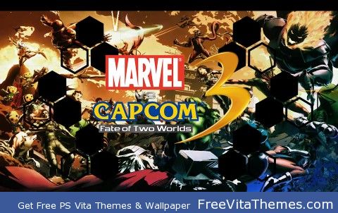 Marvel VS Capcom 3 PS Vita Wallpaper
