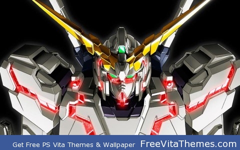 Unicorn Gundam – unicorn mode PS Vita Wallpaper