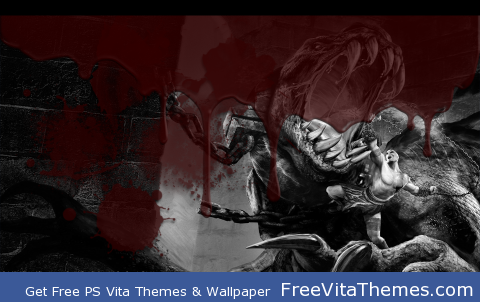 GoW Bloody Fight PS Vita Wallpaper