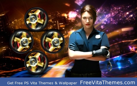 NFS Police PS Vita Wallpaper