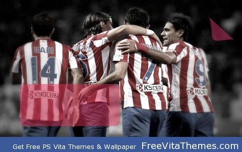 Atletico Madrid 2012_1 PS Vita Wallpaper