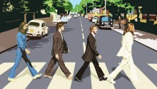 Download Abbey Road Paint PS Vita Wallpaper