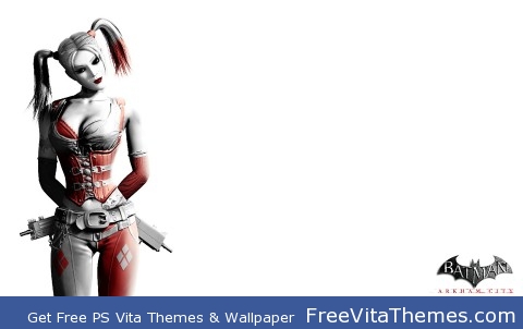 Harley Quinn Arkham City PS Vita Wallpaper