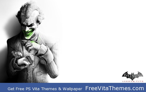 Joker Arkham City PS Vita Wallpaper