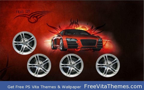 Audi R8 PS Vita Wallpaper