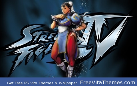 Chun-Lee Street Fighter IV PS Vita Wallpaper