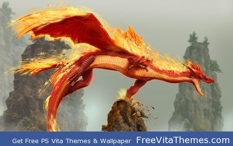 Fire Dragoon PS Vita Wallpaper