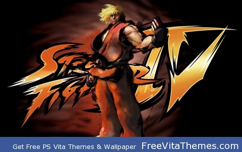 Ken Street Fighter IV PS Vita Wallpaper