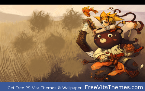 Monkey Queen PS Vita Wallpaper