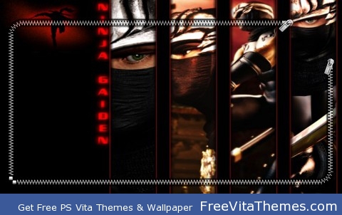 Ninja Gaiden Lock Screen PS Vita Wallpaper