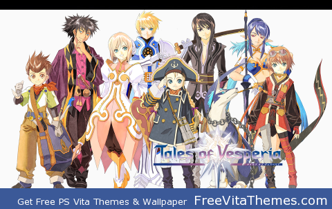Tales of Vesperia PS Vita Wallpaper