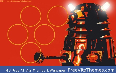 Doctor Who Dalek PS Vita Wallpaper