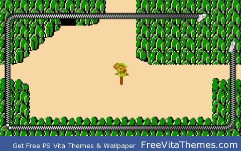 Legend of Zelda NES Lock Screen PS Vita Wallpaper