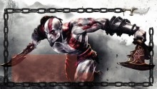 Download God of War Kratos Lock Screen PS Vita Wallpaper