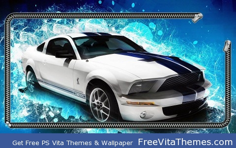 Mustang lockscreen PS Vita Wallpaper