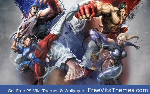 tekken x street fighters PS Vita Wallpaper