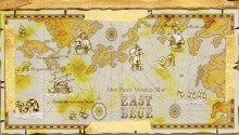Download One Piece East Blue Map Start Screen PS Vita Wallpaper