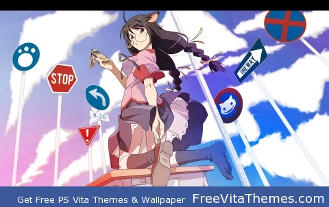 Bakemonogatari PS Vita Wallpaper