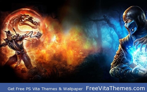 Mortal Kombat wall PS Vita Wallpaper