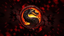 Download Mortal Kombat Logo PS Vita Wallpaper