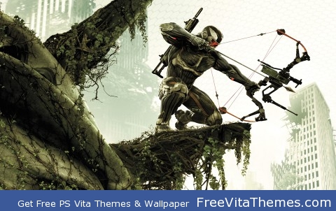 Crysis 3 Hunter PS Vita Wallpaper