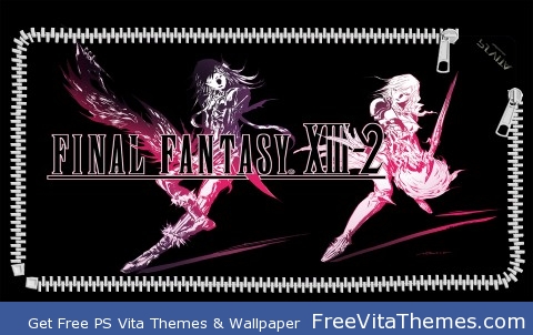 Final Fantasy Xlll-2 Logo PS Vita Wallpaper
