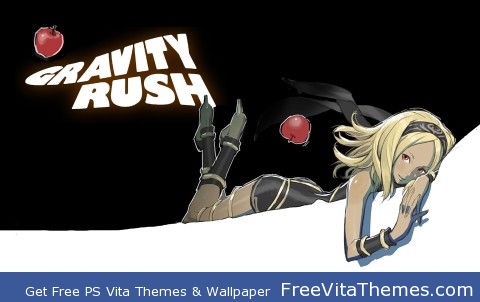 Kat Lockscreen- Gravity Rush Full Theme PS Vita Wallpaper