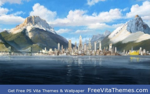 Avatar Legend Of Korra – Republic City PS Vita Wallpaper