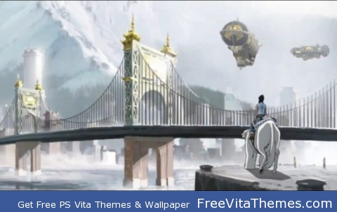 Avatar Legend Of Korra – Republic City PS Vita Wallpaper