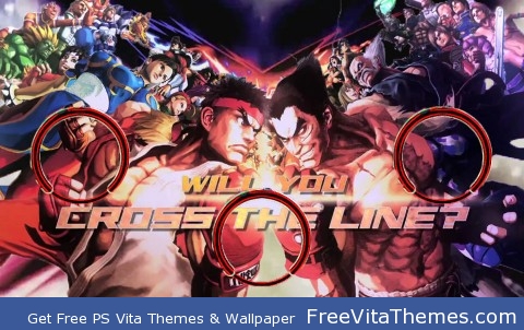 Street Fighter X Tekken Console Wallpaper PS Vita Wallpaper