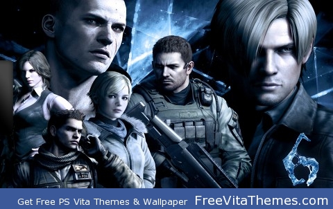 Resident Evil 6 Wallpaper PS Vita Wallpaper