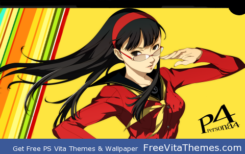 Persona 4 – Yukiko PS Vita Wallpaper