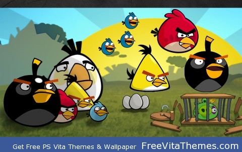 Angry Birds PS Vita Wallpaper