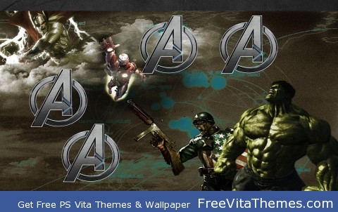 Avengers PS Vita Wallpaper
