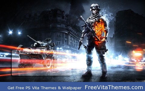 Battlefield 3 Lock Screen 1 PS Vita Wallpaper