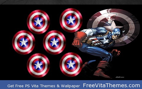 Captain America PS Vita Wallpaper