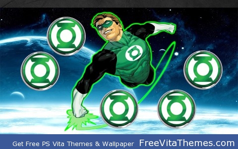 Green Lantern PS Vita Wallpaper