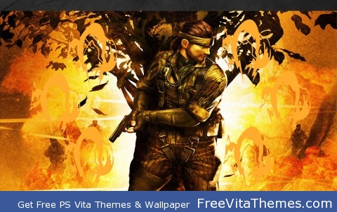 Metal Gear Solid 3 PS Vita Wallpaper