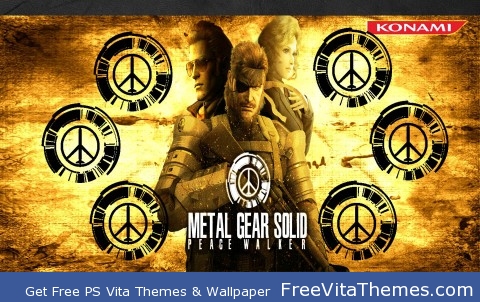 Metal Gear Solid Peacewalker PS Vita Wallpaper